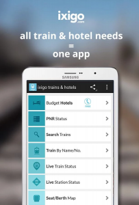 All train and hotels needs one app